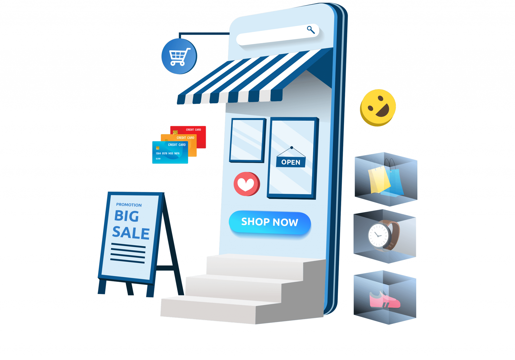 Online shop ecommerce adence